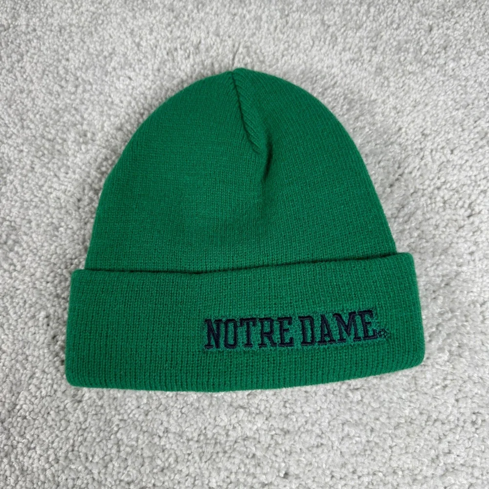 Notre Dame Fighting Irish adidas Beanie Toddler 2-4T Green Knit Hat Cap